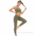 Leggings Sport Wear Yoga Set para correr en el gimnasio